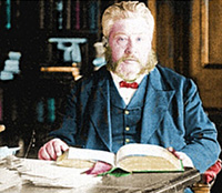 Spurgeon-at-desk